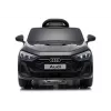 LEAN CARS Audi A5L HL788 Preto Carro para Crianças a Bateria 12V com Controlo Remoto para Pais, Luzes LED, MP3, Rodas de Espuma EVA, Assento em Pele Ecológica, Carga Máx. 30 kg, para Crianças de 3-8 Anos