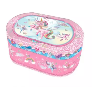 PULIO Pecoware Caixa de Música Oval - Unicórnio