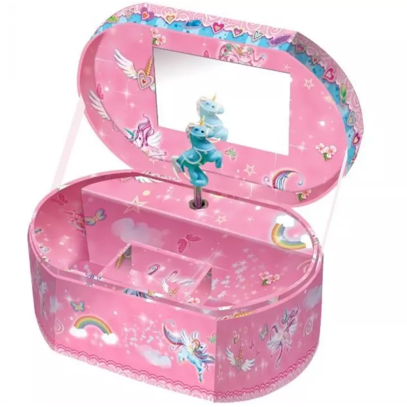 PULIO Pecoware Caixa de Música Oval - Unicórnio