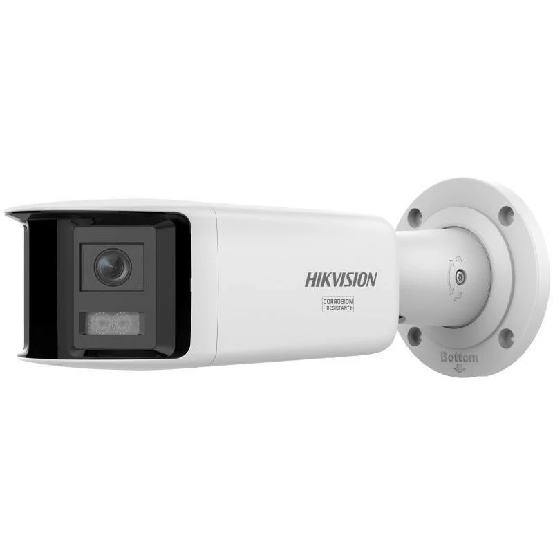 Câmara de rede Bullet Panorâmica 180° 12MP Hikvision DS-2CD2T127G3P-LIS2UY/SL