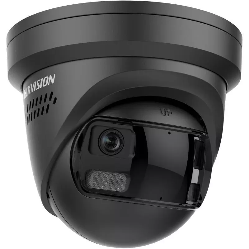 Câmara de rede Panorâmica 180° 8 MP Hikvision DS-2CD2387G3P-LIS2UY/SL(180°)/O-STD Preta