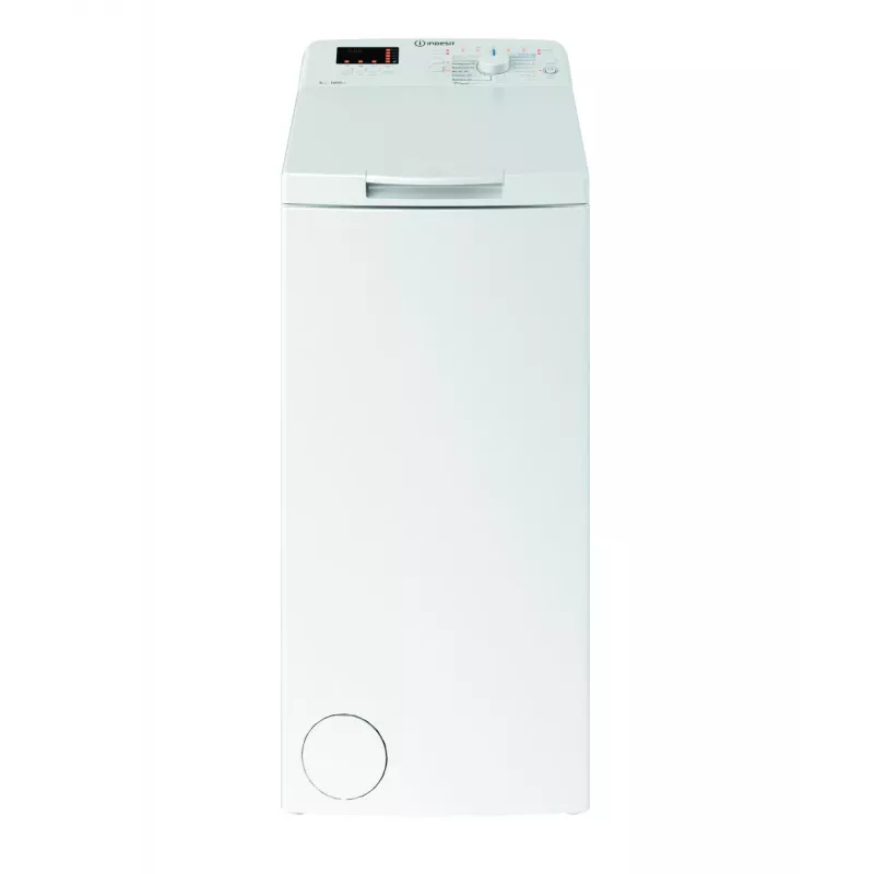 Indesit BTWWS60400PLN Máquina de lavar de carga superior, 6 kg, 1000 rpm, branca