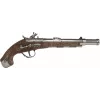 Pistola de brincar PULIO Gonher Pistola Pirata de Metal, Metal fundido e plástico, 8 tiros com cápsulas de anel, Preto/Cinzento com punho castanho, a partir dos 8 anos