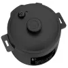 Panela elétrica multifunções CONCEPT CK6001 5L 900W 10 programas Antiaderente Preto/Aço inoxidável