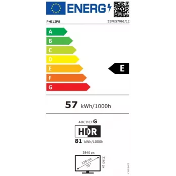 TV Smart LED 4K UHD Philips 55PUS7061/12 de 55 polegadas com HDR Plus