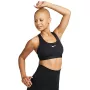Nike Swoosh Nesium Support sutiã desportivo preto/branco DX6821-010 XS