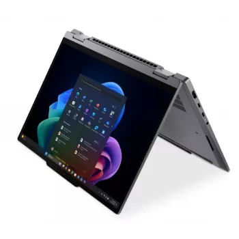 Lenovo ThinkPad X1 2-in-1 Gen 11 Aura Edition Copilot+ PC 21V90011PB Portátil 2-in-1, 14 polegadas 2.8K OLED Touch 120Hz, Intel Core Ultra 7 355, 32GB LPDDR5x, 512GB SSD, Windows 11 Pro, teclado inglês