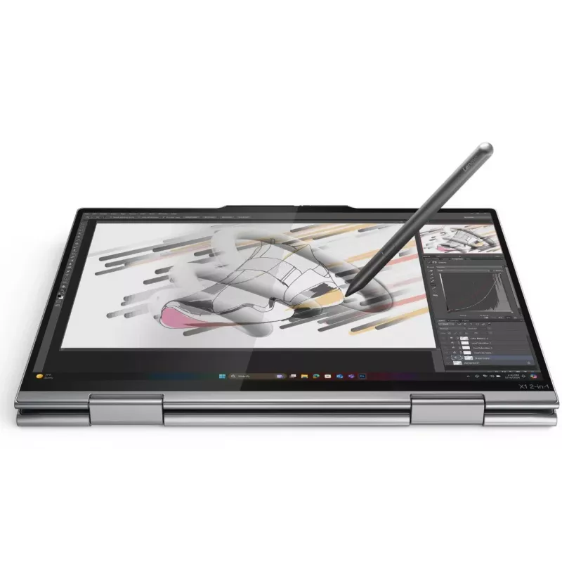 Lenovo ThinkPad X1 2-in-1 Gen 10 14 polegadas 2.8K OLED Touch Ultra 7 258V 32GB 1TB Win11 Pro Cinzento