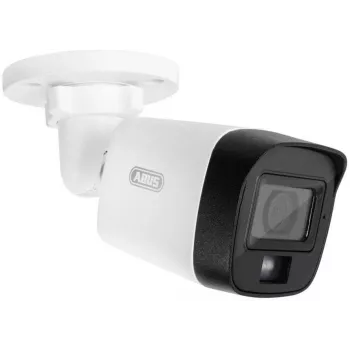 ABUS Security-Center TVCC32512 câmara IP bullet exterior 2MP Full HD 1080p com visão noturna IR de 30 m, PoE, IP67, slot MicroSD, microfone incorporado