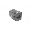 DIGITUS Módulo Keystone Cat. 6A, blindado, sem ferramentas, RJ45, prateado