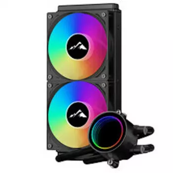 EKL AlpineFlow 240 ARGB AIO Refrigeração líquida para CPU - preto