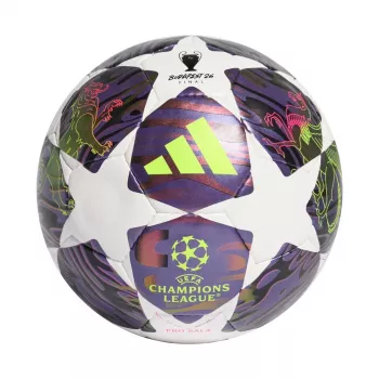 adidas UCL 25/26 Final Pro Sala Bola de futsal Lilás/Branco