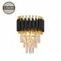 Candeeiro de parede WALL LANNA 2200091-W 2XE14 BL, 2x E14, preto mate
