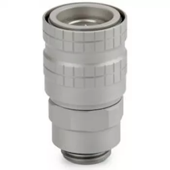 Thermal Grizzly DeltaMate conector fêmea de engate rápido - M, níquel mate