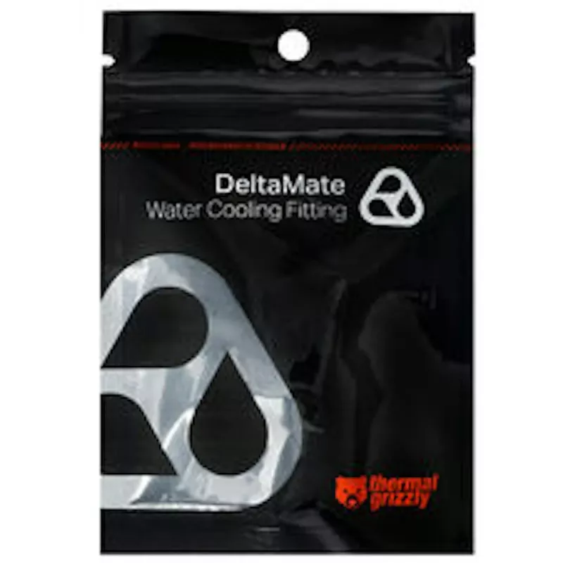 Thermal Grizzly DeltaMate conector fêmea de engate rápido - M, níquel mate