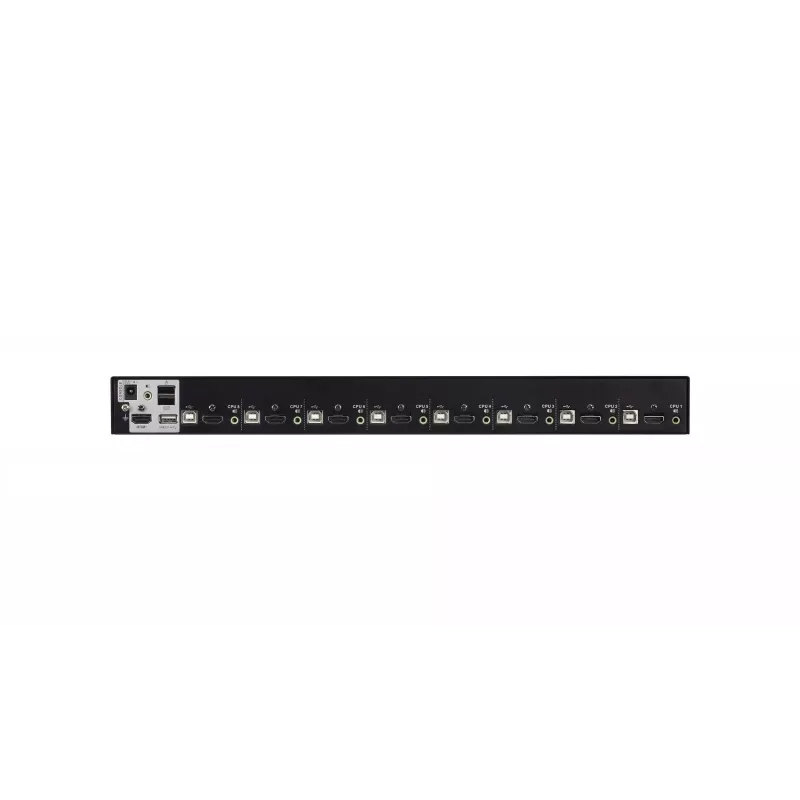 ATEN CS1798A-AT-G comutador KVM HDMI 4K de 8 portas, USB 2.0, áudio
