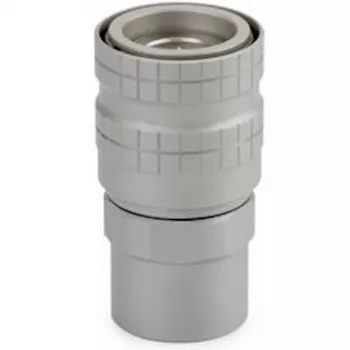 Thermal Grizzly DeltaMate Conector fêmea de engate rápido - F, níquel mate