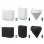 Cachepô suspenso de cerâmica branco TR-HANGKKIT-002