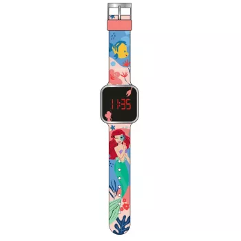 Relógio digital LED PULIO Diakakis - Ariel criança pulseira de silicone azul