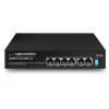 Switch Gigabit PoE+ Esperanza 6 portas 65W GOLIATH (4 portas PoE+, 2 uplinks, 12 Gbps, metal sem ventoinha)