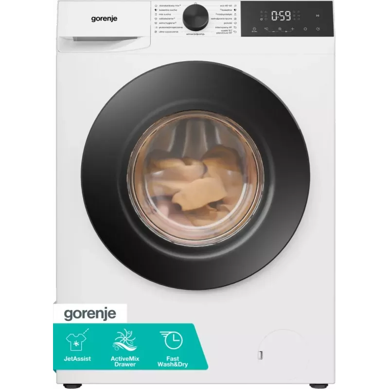 Gorenje WDG2PS954A1D2/PL Máquina de lavar e secar, 9 kg lavagem / 6 kg secagem, 1400 rpm, classe de eficiência energética A, branco