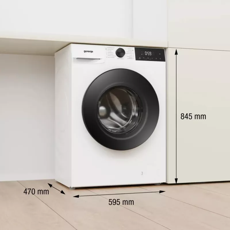 Gorenje WDG2PS954A1D2/PL Máquina de lavar e secar, 9 kg lavagem / 6 kg secagem, 1400 rpm, classe de eficiência energética A, branco