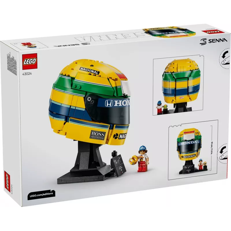 LEGO Editions 43024 capacete de Ayrton Senna
