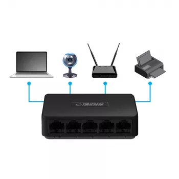 ESPERANZA Switch Gigabit de 5 portas 10/100/1000 ONYX ENS103