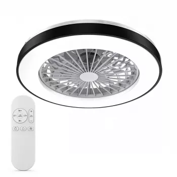 Ventilador de teto inteligente WiFi Extralink Orbit Ring 20, branco, controlo por app, 50,8 cm