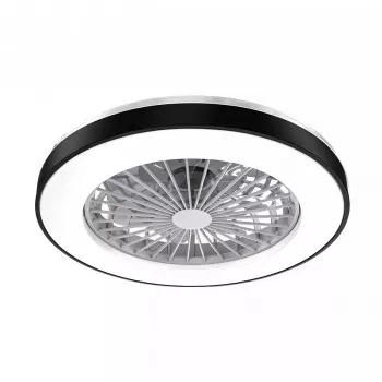 Ventilador de teto inteligente WiFi Extralink Orbit Ring 20, branco, controlo por app, 50,8 cm
