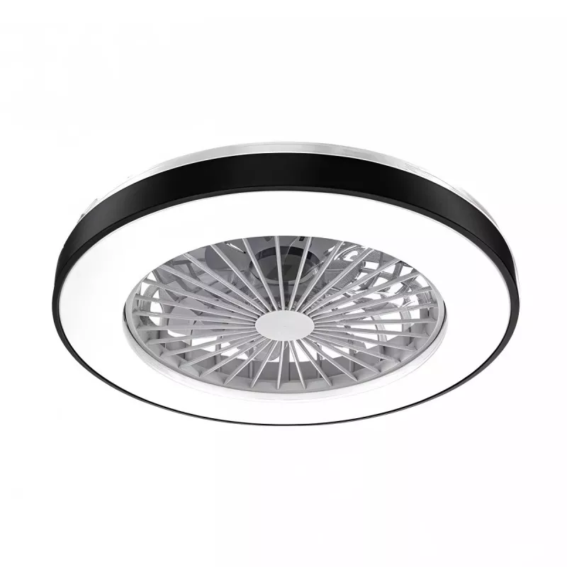 Ventilador de teto inteligente WiFi Extralink Orbit Ring 20, branco, controlo por app, 50,8 cm