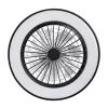 Ventilador de teto inteligente WiFi Extralink Orbit Ring 20, branco, controlo por app, 50,8 cm