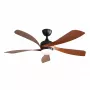 Extralink Grand Walnut 52 ventoinha de teto inteligente WiFi, nogueira, 132 cm, controlo por app