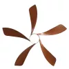 Extralink Grand Walnut 52 ventoinha de teto inteligente WiFi, nogueira, 132 cm, controlo por app