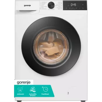 Máquina de lavar roupa de carga frontal independente Gorenje WG2P84A32/PL, 8 kg, 1400 rpm, classe energética A, branco