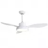 Ventilador de teto inteligente WiFi Extralink Aero Breeze 47, Branco, controlo por app, 119 cm