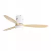 Extralink Nature Flow 52 ventoinha de teto inteligente WiFi, madeira, 132 cm, controlo por app