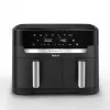 Fritadeira de ar quente Tefal ActiFry Dual Motion EY9428E 1,7 kg preta