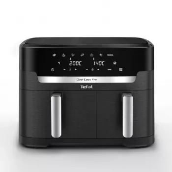 Fritadeira de ar quente Tefal ActiFry Dual Motion EY9428E 1,7 kg preta