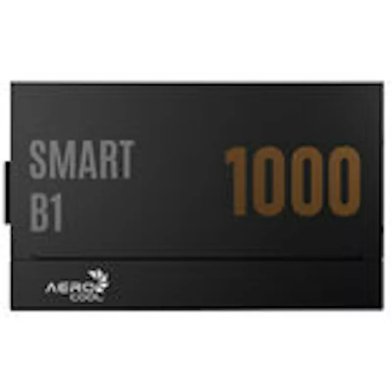 Aerocool Smart B1 fonte de alimentação 80 PLUS Bronze, PCIe 5.1, ATX 3.1 - 1000 Watt, preto