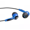 Defender EARPHONES BASIC 604 auscultadores in-ear com fio e microfone, preto-azul