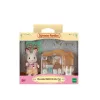 Sylvanian Families Chocolate Rabbit Brother conjunto de casa de banho