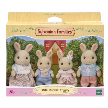 Sylvanian Families Família Coelho Leite