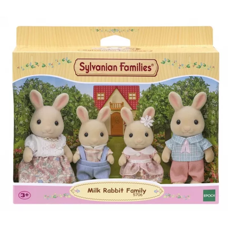 Sylvanian Families Família Coelho Leite