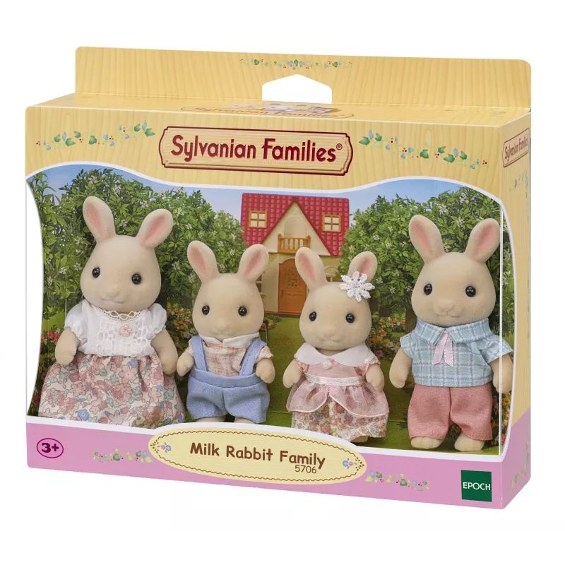 Sylvanian Families Família Coelho Leite