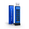 iStorage datAshur PRO+A Unidade flash USB 3 de 128GB, 256-bit (IS-FL-DA3A-256-128)