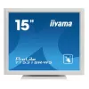 Iiyama ProLite T1531SR-W5 monitor LED tátil resistivo de 5 fios 15 polegadas XGA 4:3, branco