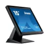 Iiyama ProLite T1531SAW-B5 Monitor LED tátil resistivo 15 polegadas XGA, 4:3, DVI-D/VGA, USB, altifalantes, frente IP54, VESA, Preto