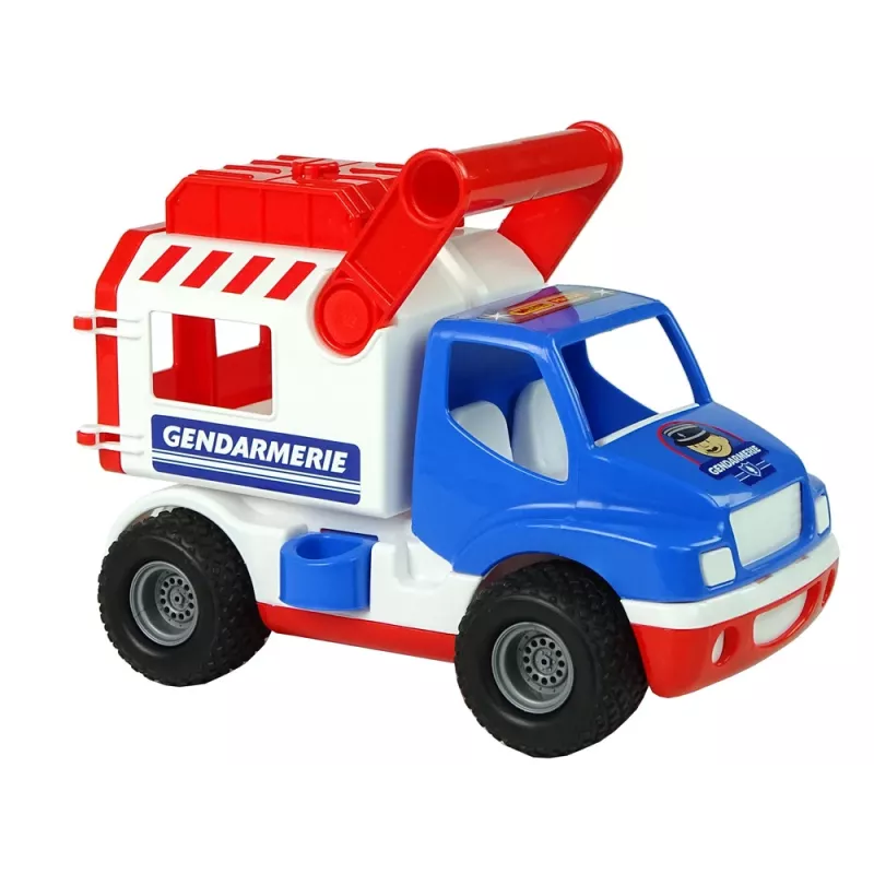 WADER POLESIE Gendarmerie ConsTruck 9924 camião de brincar