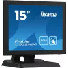 Iiyama ProLite T1532MSC-B5X monitor LED tátil capacitivo projetivo 15 polegadas - 1024x768 XGA, 10 pontos, HDMI, DVI, VGA, USB, frente IP54, 7H, altifalantes